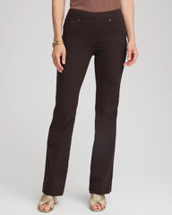 Pull-On Slim Bootcut Jeggings Cocoa Bean - Chico's