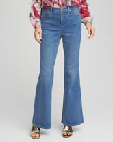 So Slimming® High Rise Flare Jeans Freya Indigo - Chico's