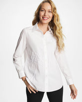 Poplin Soutache Tunic Alabaster - Chico's