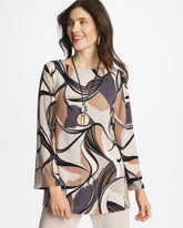 Travelers™ Waverly Bell Sleeve Tunic Soft Slate - Chico's