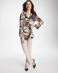 Travelers™ Waverly Bell Sleeve Tunic Soft Slate - Chico's