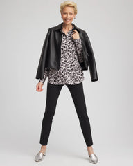 Emme Skinny Ponte Ankle Pants Black - Chico's