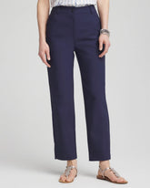 Fly Front Ankle Pants Passport Blue - Chico's