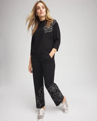 Zenergy® Luxe Intarsia Pants Black - Chico's