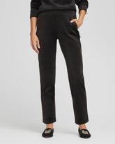 Zenergy® Velour Tapered Ankle Pants Black - Chico's
