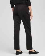 Zenergy® Velour Tapered Ankle Pants Black - Chico's