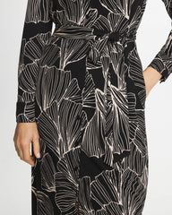 Printed Knit Shirtdress Black - Chico's
