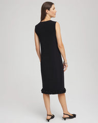 Travelers™ Fringe Hem Tank Dress Travelers Black - Chico's