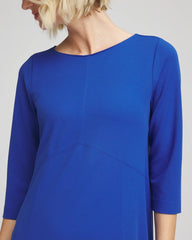 Seamed Crepe Maxi Dress Cobalt Stone - Chico's