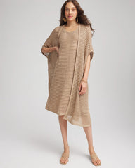 Crochet-Knit Sequins Tank Dress Cafe Aroma - Chico's