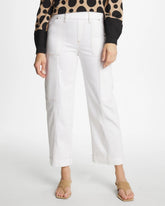 Utility Wide Pull-On Crop Jeans Alabaster - Chico's