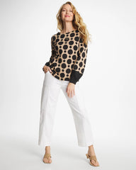 Utility Wide Pull-On Crop Jeans Alabaster - Chico's