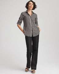 Pull-On Wide-Leg Jeans Black - Chico's