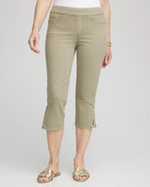 19" Pull-on Capri Jeans Washed Sage - Chico's