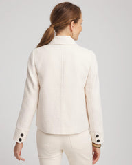 Bouclé Chore Jacket English Cream - Chico's
