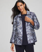 Travelers™ Jacquard Swirl Jacket Travelers India Ink - Chico's