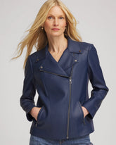 Faux Leather Moto Jacket Pacific Rim - Chico's