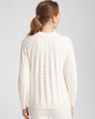 Zenergy® Luxe Cable Sweater English Cream - Chico's