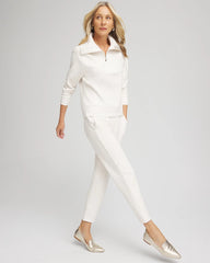 Zenergy® Heathered Ankle Pants Ecru - Chico's
