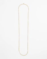 Long Goldtone Seed Bead Necklace Gold - Chico's