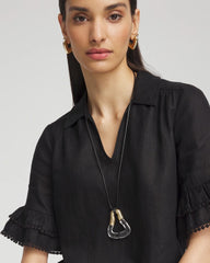 Adjustable Lucite Pendant Necklace Lucite - Chico's