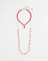 Convertible Red Necklace Red - Chico's