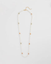 Goldtone Faux Pearl Single-Strand Necklace Pearl - Chico's