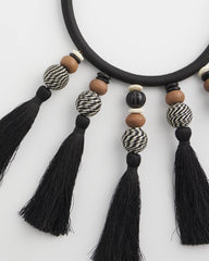 Chico's Originals Tassel Statement Necklace Neutral - Chico's