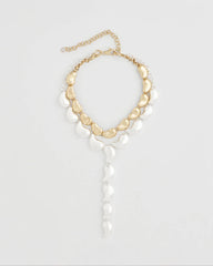 Convertible Mixed-Metals Y-Necklace Mixed Metals - Chico's