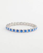 Small Faceted Stretch Bracelet Blue - Chico's