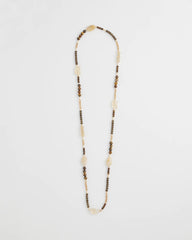 Tiger's Eye Single-Strand Necklace Neutral - Chico's