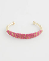 Thread Wrapped Cuff Bracelet Pink - Chico's