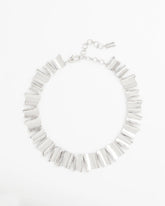 Silver Wave Collar Necklace Silver - Chico's