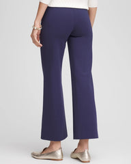 Lightweight Juliet Kick Flare Pants Passport Blue - Chico's
