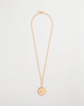 Reversible Swan Pendant Necklace Gold - Chico's