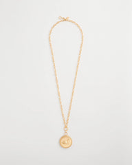 Reversible Swan Pendant Necklace Gold - Chico's