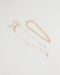 Toggle Bar Pearl Pendant Necklace Pearl - Chico's