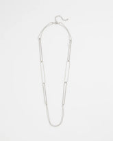 Long Silver Ball Chain Single Strand Silver - Chico's