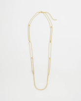 Long Gold Ball Chain Single Strand Gold - Chico's