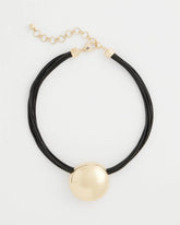 Gold Pendant Cord Necklace Gold - Chico's