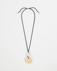 Crinkle Mixed Metal Pendant Mixed Metals - Chico's