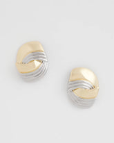 Mixed Metal Stud Earrings Mixed Metals - Chico's