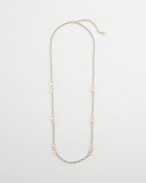 Mixed Metal Link Long Necklace Mixed Metals - Chico's