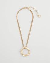 Short Circle Pendant Gold - Chico's