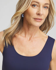 Microfiber Tank Passport Blue - Chico's