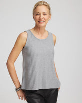 Cozy Tank Fog Heather Gray - Chico's