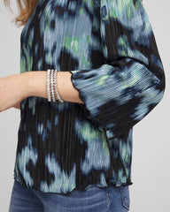 Bodre Flare Sleeve Top Black - Chico's