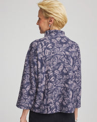 Animal Cozy Turtleneck Indigo Sky - Chico's