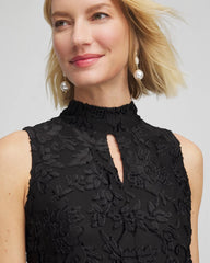 Burnout Mockneck Tank Black - Chico's