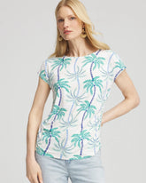 Cap Sleeve Dolman Tee Alabaster - Chico's